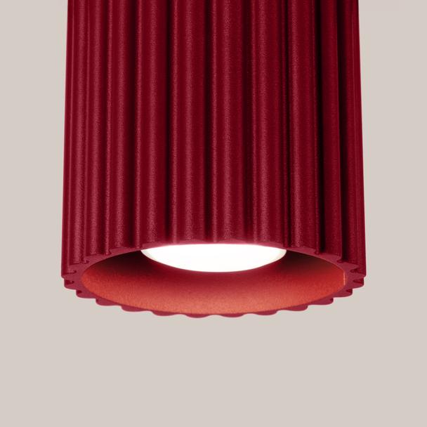 SOLLUX Plafon AURA 1 burgund GU10 ; SL.1819