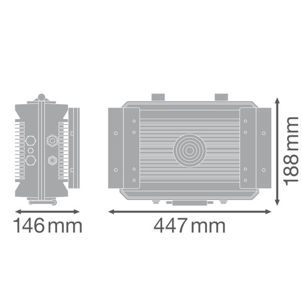 Naświetlacz FLOOD MAX POWER SUPPLY 600W WAL