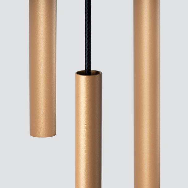 Sollux Lampa wisząca PASTELO 3P złota SL.1172