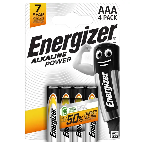 BATERIA ENERGIZER BASE POWER SEAL AAA LR03 /4 szt. 7,6389E+12 SELVISTA