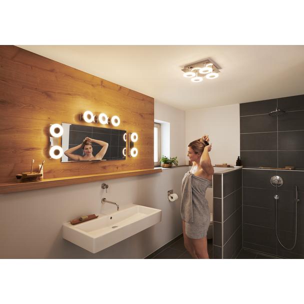 Oprawa SMART+ WIFI ORBIS WAVE 520 IP44 TW CR