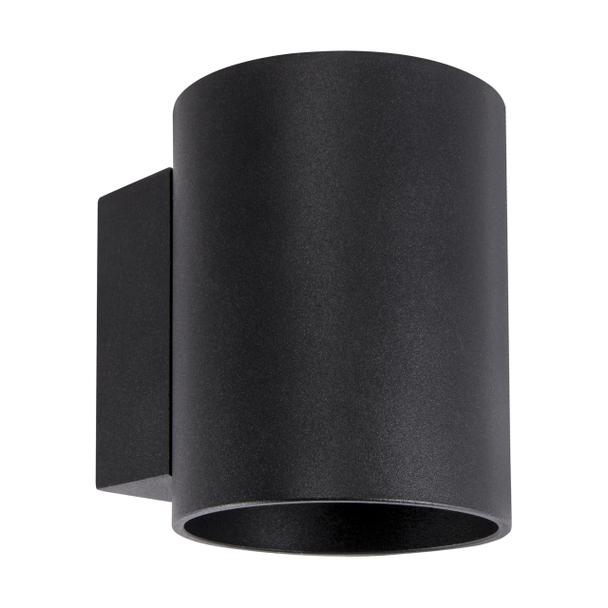 Kinkiet Oprawa dekoracyjna SONIA G9 czarny aluminiu 03959 IDEUS