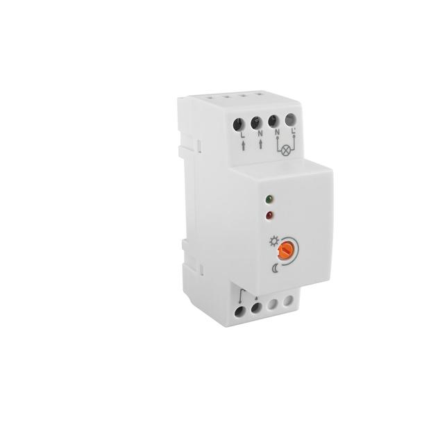 GTV CZUJNIK ZMIERZCHOWY CZ-1, max. 4800W, AC 220-240V, 50/60Hz, PRĄD ZNAMIONOWY 20A, IP65, WSPÓŁPRACUJE Z LED, SZYNOWY, BIAŁY CZ-CZ1000-00 GTV Poland