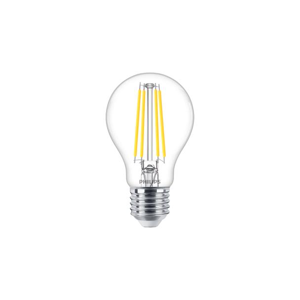 Żarówka LED ściemnialna 5,9W=60W 806lm 2700K barwa ciepła VLE kulka D5,9-60W E27 927 A60 Szkło przez 9,29003E+11 PHILIPS