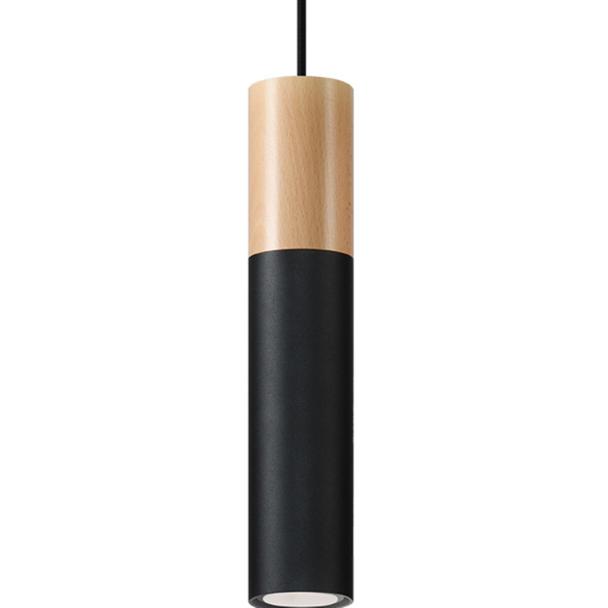Sollux Lampa wisząca PABLO czarna SL.0632
