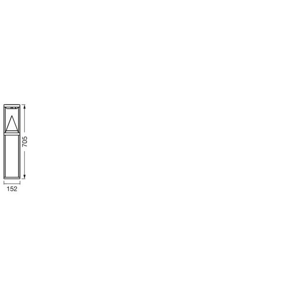Oprawa SMART OD BT SOL ALPS 70CM SEN RGBW LEDV