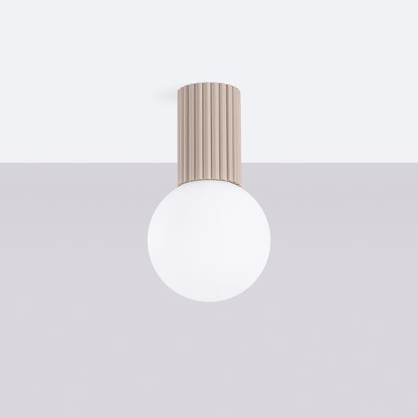 Plafon HALO taupe IP44