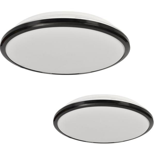 plafon LED Terma 28W 1960lm 4000K czarny IP44 ML6404 Milagro