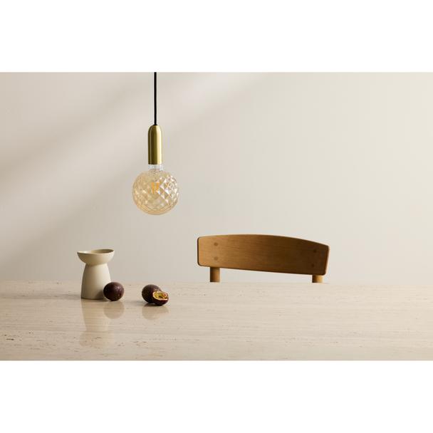 Lampa LED Vintage 1906 CL PINECONE Filament szkło przezroczyste GOLD 40 non-dim 4,5W 825 E27