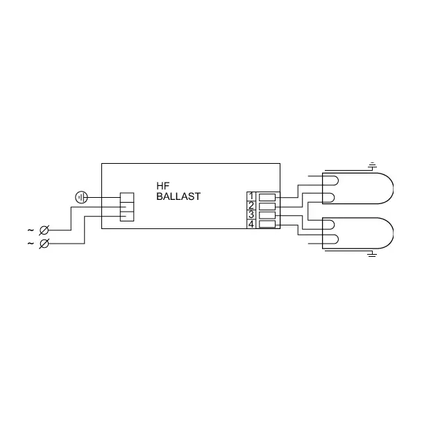 Statecznik transformator elektroniczny HF-B 158/258 TLD EII 9,137E+11 PHILIPS