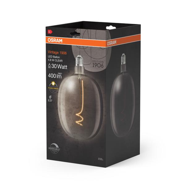 Lampa LED Vintage 1906 BALLON dim 30 4,8W/827 E27