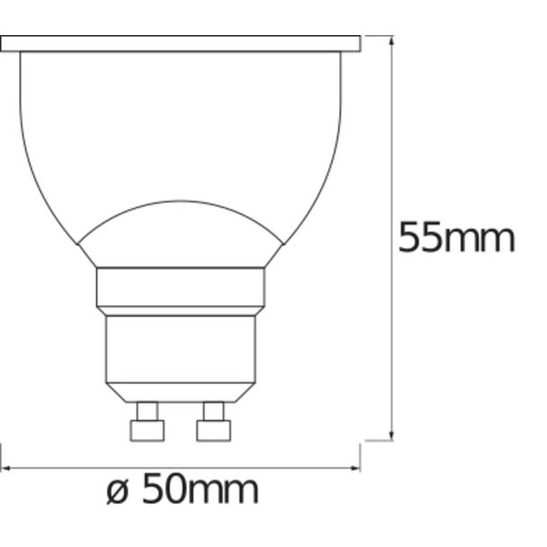 Lampa LED SMART+ WiFi PAR16 50 TW GU10 FR 3pack