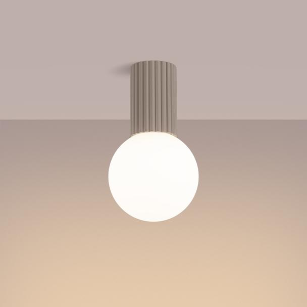 Plafon HALO taupe IP44