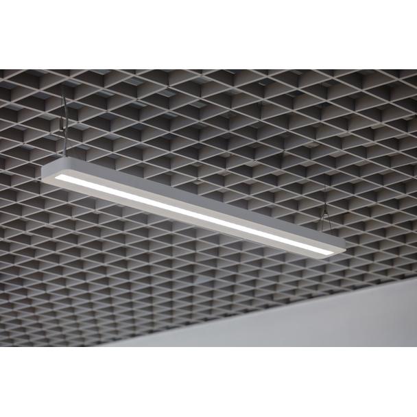 Oprawa liniowa z bezpośrednim i pośrednim rozsyłem światła LINEAR IndiviLED DIRECT 1500 25W/4000K EM