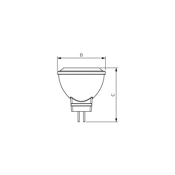 Żarówka LED 3,5W=20W 200lm 2700K barwa ciepła LEDspotLV 3,5-20W 827 MR11 24st. 5 lat gw. 9,29003E+11 PHILIPS