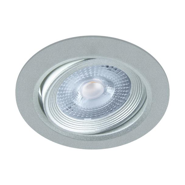 Sufitowa oprawa punktowa SMD LED MONI LED C 5W 3000K SILVER 03227 IDEUS