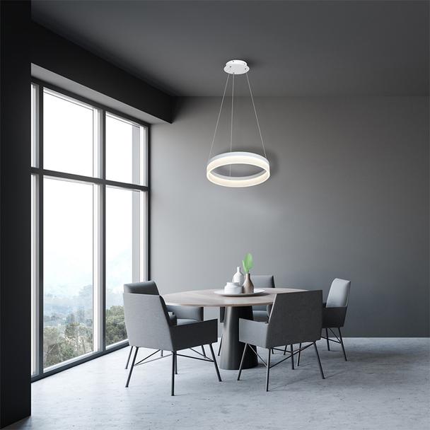 lampa wisząca LED Ring 24W 1680lm 4000K ML405 Milagro