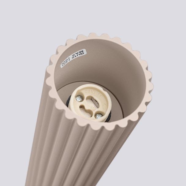 SOLLUX Plafon KARBON 10 taupe ; SL.1758