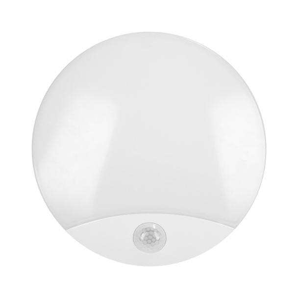 VIRAZON LED 15W, plafon z czujnikiem ruchu, 1050lm, IP44, 4000K, poliwęglan mleczny, biały AD-PL-6064WLPMR4 ORNO