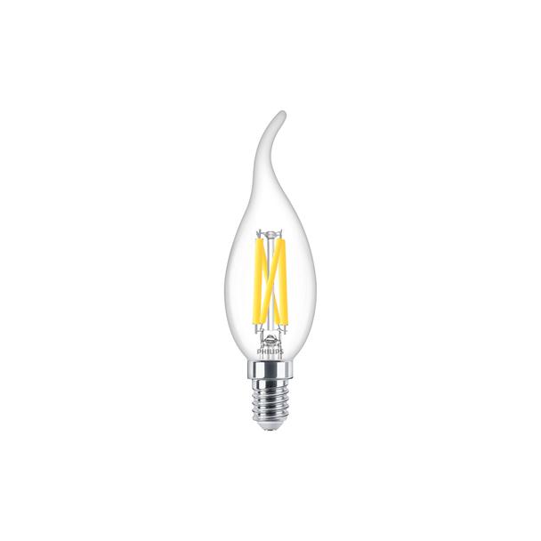 Żarówka LED świeczka 3,4W=40W 470lm 2700K 3,4-40W E14927 BA35 5 lat gw. 9,29003E+11 PHILIPS