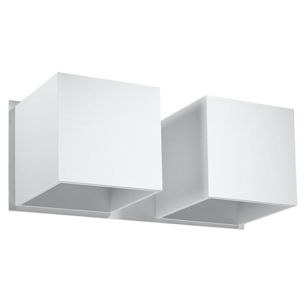 Sollux Kinkiet QUAD 2 biały SL.0656