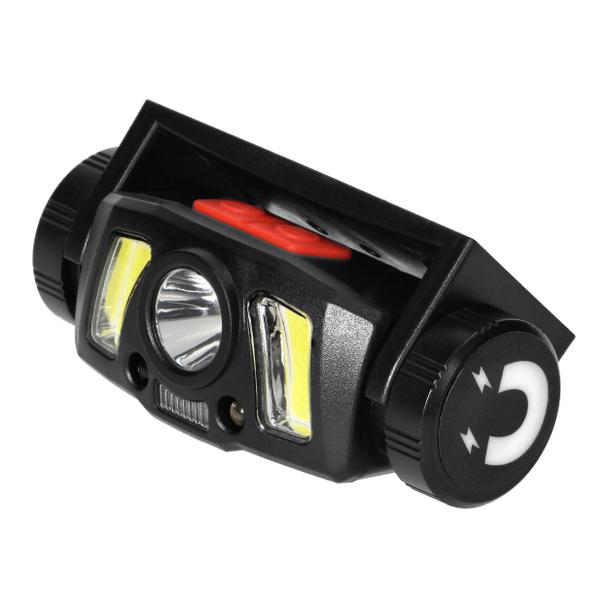Latarka czołowa/światło rowerowe LED COB + XPG z akumulatorem Li-ion 1200 mAh, czujnik ruchu LT-14 ORNO