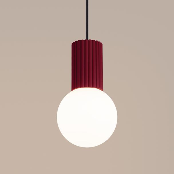 Lampa wisząca HALO 1 burgund