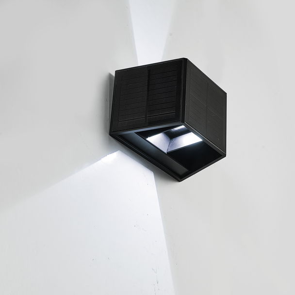 Lampa solarna WINGS LED kinkiet czujnik zmierzchu Eko-Light EKO9098 Milagro