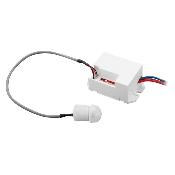 GTV CZUJNIK RUCHU CR-7, max. 800W, AC 220-240V, 50/60Hz, KĄT DZIAŁANIA 360*, ZASIĘG 6m ± 1,8- 2,5m, IP20, WSPÓŁPRACUJE Z LED, NATYNKOWY, BIAŁY CR-CR7000-00 GTV Poland