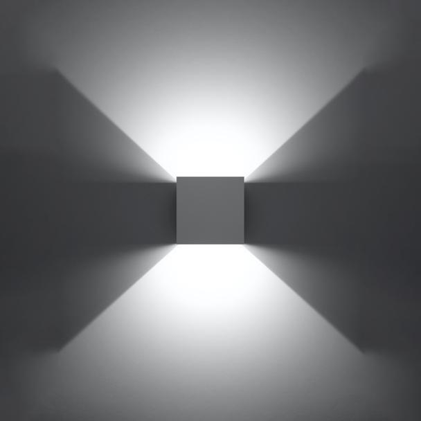 Sollux Kinkiet LUCA biały LED IP54 SL.0544