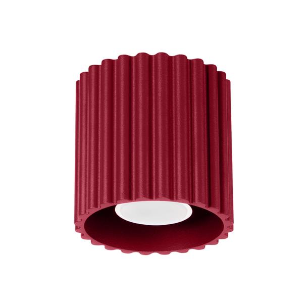 SOLLUX Plafon AURA 1 burgund GU10 ; SL.1819