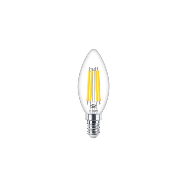 Żarówka LED ściemnialna świeczka 3,4W=40W 470lm 2700K barwa ciepła VLE LEDCandleD3,4-40W E14 B35 927 9,29003E+11 PHILIPS