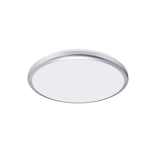Ideus plafon zewnętrzny LED Planar 12W 1320lm 4000K srebrny O21,5cm IP54 03838 IDEUS