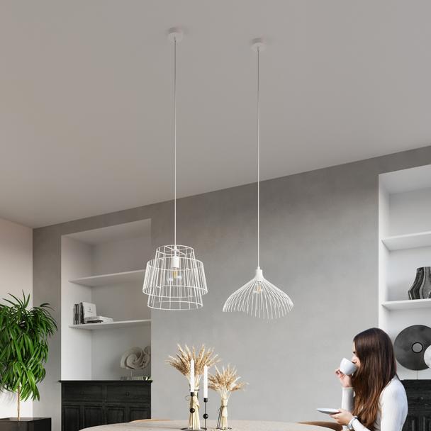 Sollux Lampa wisząca GATE biały SL.0662