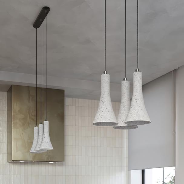 Sollux Lampa wisząca REA 1 beton SL.1223