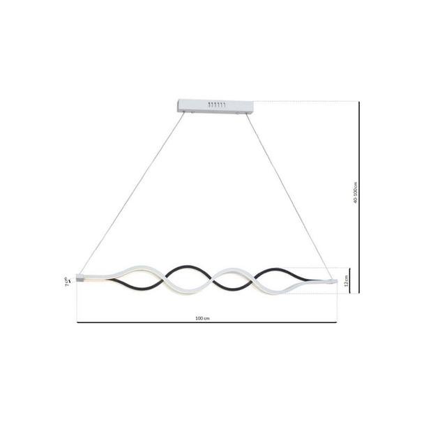 lampa wisząca LED Split 36W 2520lm 4000K ML213 Milagro