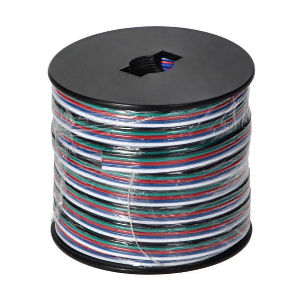 Przewód do taśm LED RGBW, 5x0,35mm2, 25m AD-TL-6498/RGBW/25M ORNO