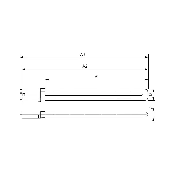 Świetlówka LED 24W=55W 3200lm 3000K barwa ciepła LED PLL HF 24W 830 4P 2G11 3 lata gw. 9,29002E+11 PHILIPS