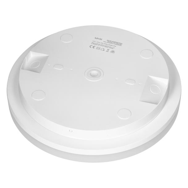 JANTAR plafon LED 24W, 2565 lm, 4000K, klosz PC, IP54 AD-PL-6469WLPM4 ORNO