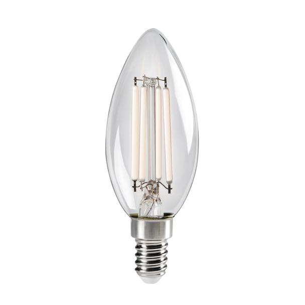 XLED W C35E14 4,5W-WW Żarówka LED świeczka XLED W C35E14 4,5W-WW barwa ciepłobiała 2700K 470Lm KANLU 37382 KANLUX