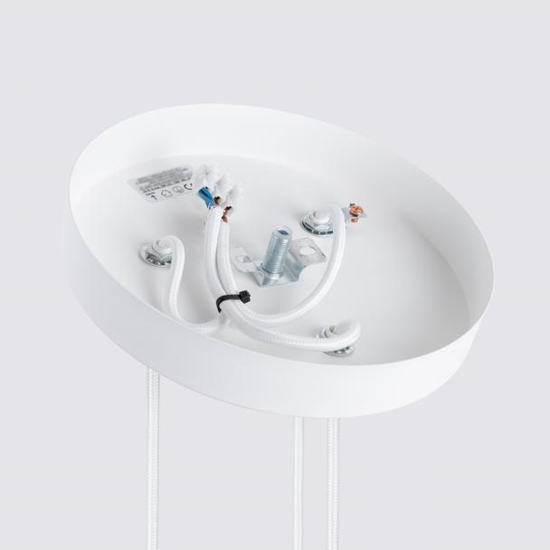 Sollux Lampa wisząca KARBON 3P biały SL.1538