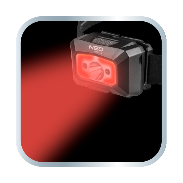 Latarka czołowa akumulatorowa USB 250 lm COB LED + czujnik ruchu NEO TOOLS GTX 99-073 GTX Poland