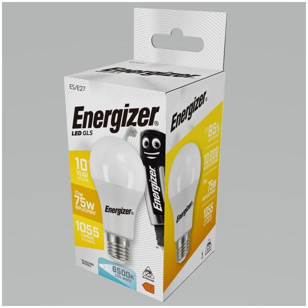 ŻARÓWKA LED 1055LM 75W E27 zimna biel 6500K ENERGIZER S18539 SELVISTA
