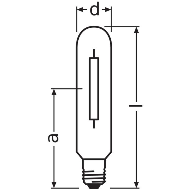 Wysokoprężna lampa sodowa NAV-T 70 SUPER 4Y