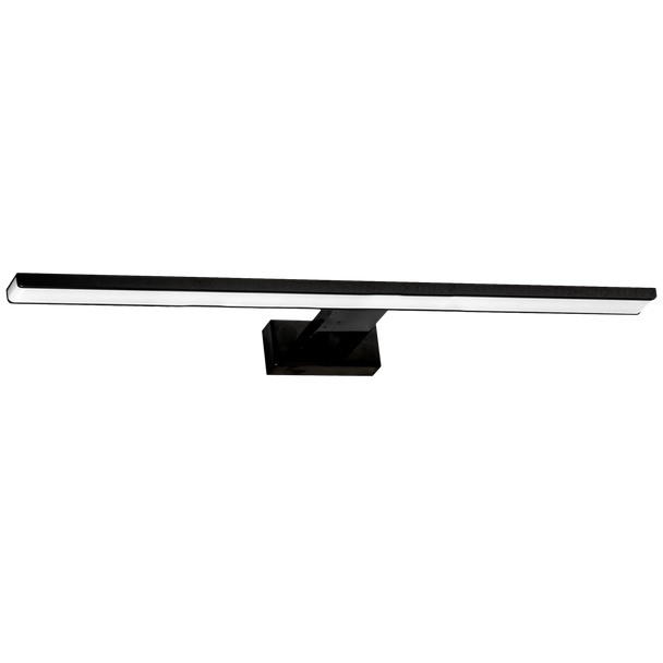 kinkiet łazienkowy nad lustro LED Shine 15W 1050lm 4000K czarny ML6336 Milagro