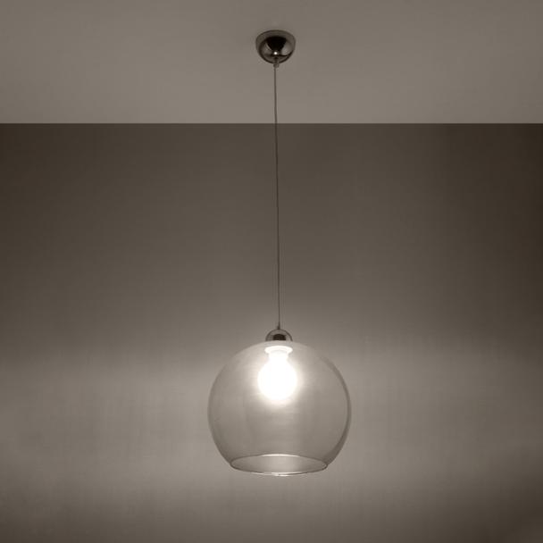 Sollux Lampa wisząca BALL transparentny SL.0248
