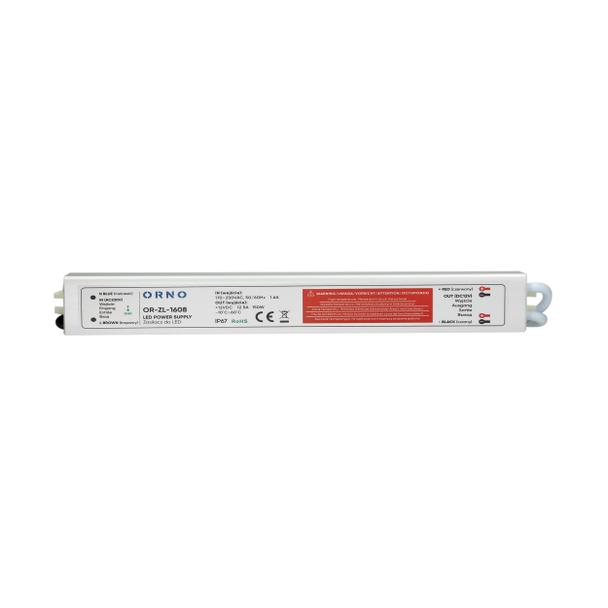 Zasilacz do LED 12VDC 150W, IP67 OR-ZL-1608 ORNO