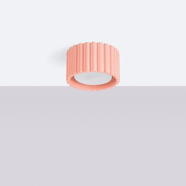 SOLLUX Plafon AURA 1 brzoskwiniowy Gx53 ; SL.1827