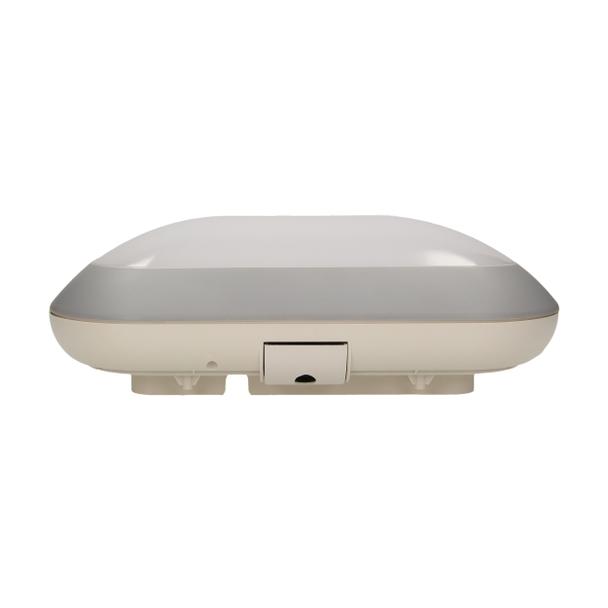 Plafon MONSUN LED 60 SMD2835, szary, IP66, klosz poliwęglan mleczny OR-PL-342GLPM4 ORNO