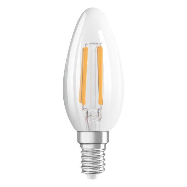 Lampa LED STAR+ CL P40 DIM Duo Click FILAMENT 4W 827 E14
